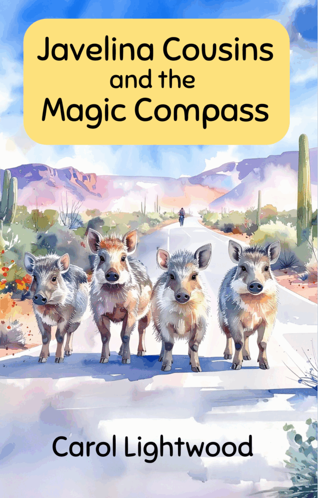 Javelina Cousins and the Magic Compass paperback book