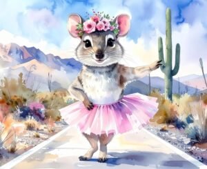 Lulu dancing javelina